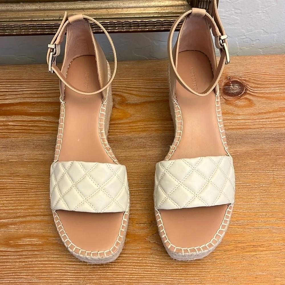 Nordstrom Carmen Espadrille Platform Wedge Sandal - Size 9.5